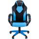 Игровое кресло Chairman game 17 blue. Фото товара с разных ракурсов.
