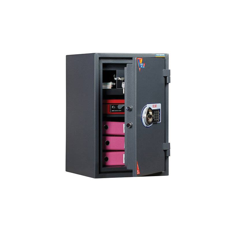 Сейф огневзломостойкий VALBERG "Гарант-67Т EL", 670х440х440 мм, 99 кг, эл. замок, трейзер, крепление к полу главное фото