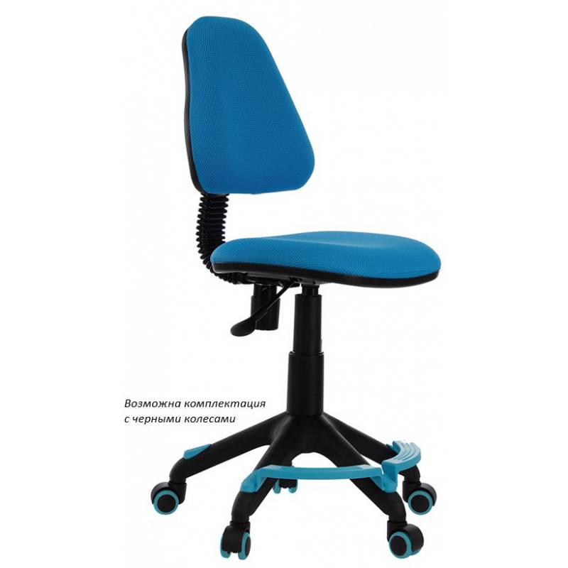 Кресло детское Бюрократ KD-4-F/TW-55 голубой TW-55 главное фото