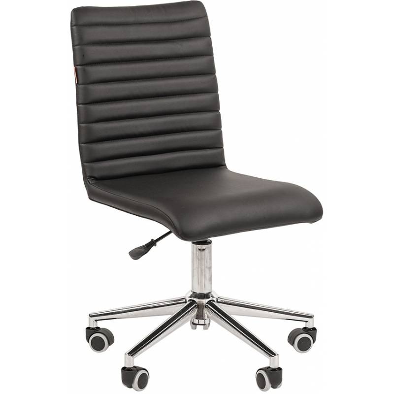 кресло Chairman 020 Россия черная экокожа главное фото