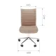 Офисное кресло Chairman 033 Россия ткань велюр T-14 коричневый. Фото товара с разных ракурсов.